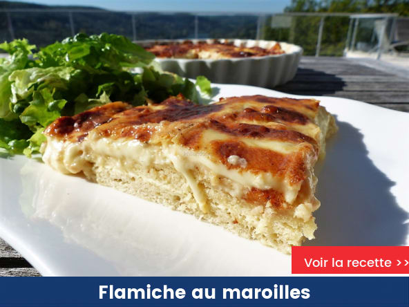 Flamiche au maroilles